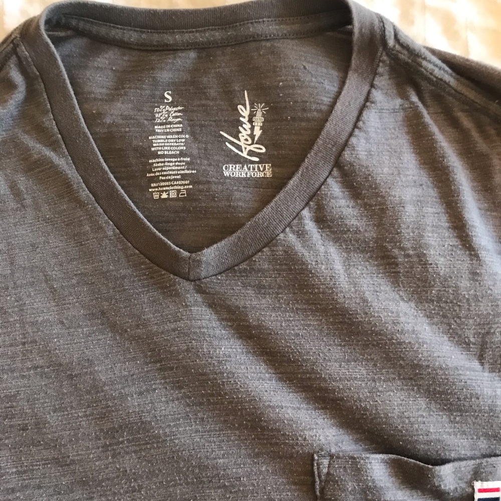 V neck shirt